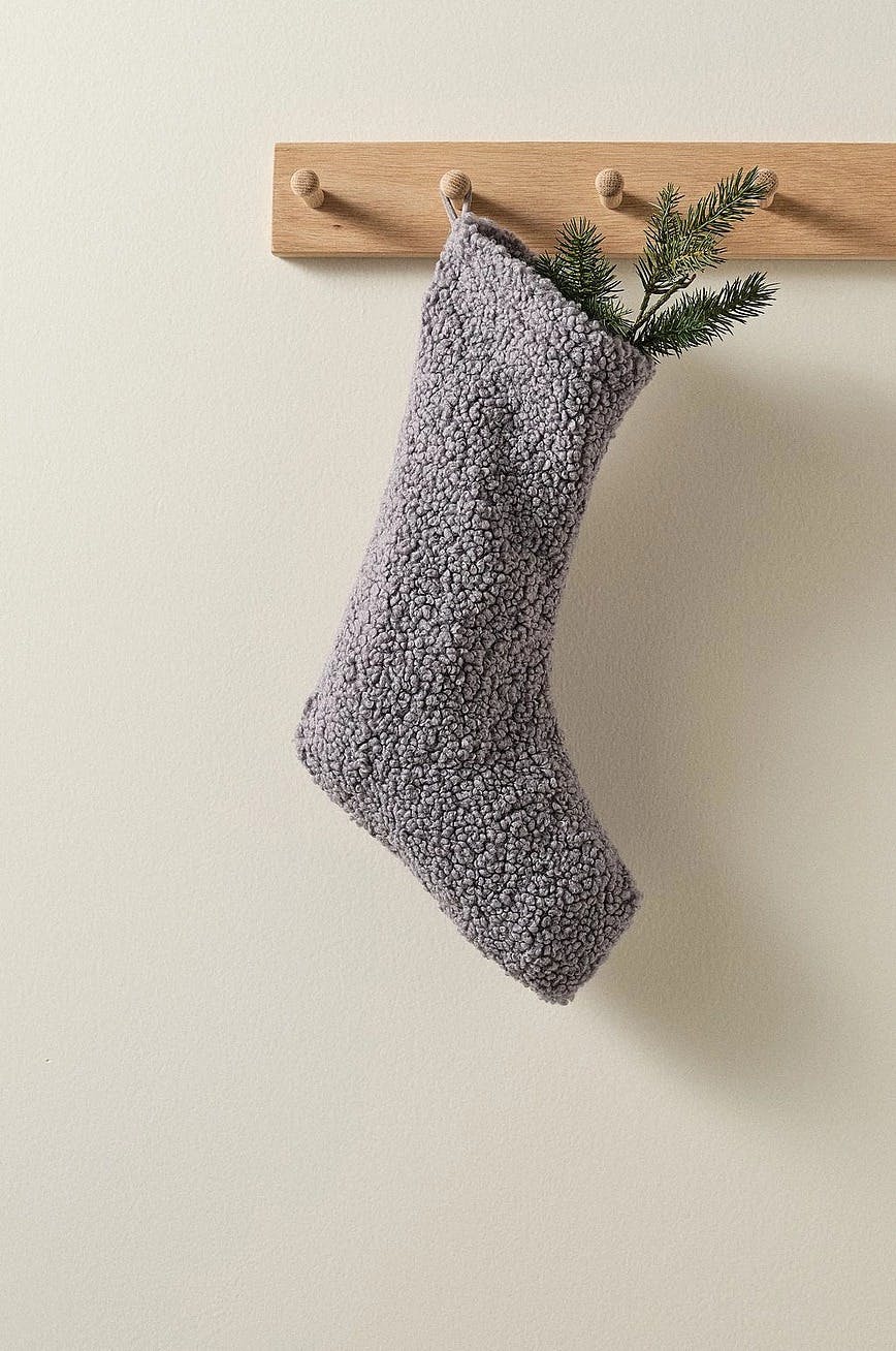 julestrømpe grå julestrømpe grå